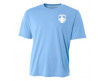 UA-TEE-LB Ump-Attire.com Dri-Fit Shirt Powder Blue