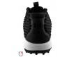 UA-TURF-BK-WH Under Armour Yard Turf Black & White Field Shoes Back View