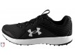 UA-TURF-BK-WH Under Armour Yard Turf Black & White Field Shoes Outside Side View