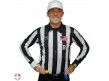 USA116CFO USA116CFO Smitty CFO College 2" Dye Sublimated Long Sleeve Football Referee Shirt Worn Front View