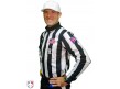 USA129CFO Smitty CFO College 2" Fleece-Lined Cold Weather Football Referee Shirt Worn Front Angled
