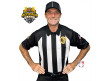California (NCOA) 2 1/4" Stripe Body Flex Short Sleeve Football Referee Shirt
