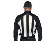 Smitty 2 1/4" Stripe Long Sleeve Football Referee Shirt with Black Shoulders
