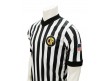 USA200CA-FLEX California (CIF) 1" Stripe Body Flex Men's V-Neck Referee Shirt