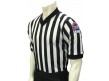 USA200MO-FLEX Missouri (MSHSAA) 1" Stripe Body Flex Men's V-Neck Referee Shirt