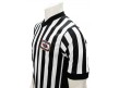 USA201NE-FLEX Nebraska (NSAA) 1" Stripe Body Flex Men's Referee Shirt with Side Panels