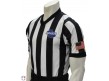 USA220GA-FLEX Georgia (GHSA) 2" Stripe Body Flex Men's V-Neck Basketball Referee Shirt