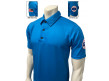 Iowa Girls (IGHSAU) Men's Short Sleeve Volleyball / Swimming Referee Shirt - Bright Blue