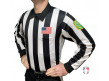 Vermont (VLOA) 2" Stripe Long Sleeve Referee Shirt