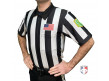 Vermont (VLOA) 2" Stripe Body Flex Short Sleeve Referee Shirt