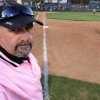 Umpire in Pink Shirt Selfie