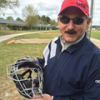 Jim Evans and a Force3 umpire mask