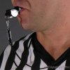 Referee with Whistle