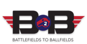Battlefields 2 Ballfields Logo