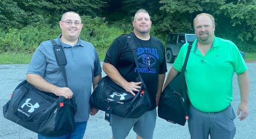 Eastern Kentucky Officials with Donated Gear