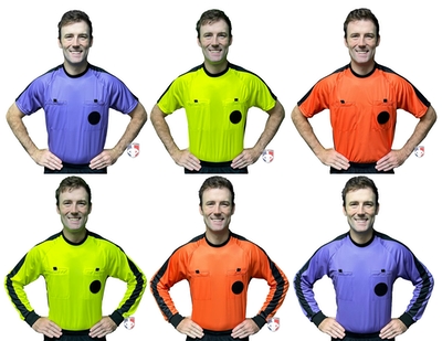 NCAA Soccer Referee Shirts in All Styles and Colors