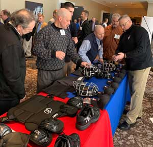 Jim with NCAA Umpires in Chicago