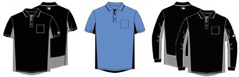 Majestic MLB Umpire Shirts