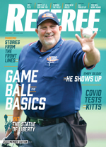 Referee Magazine July 2020 Cover