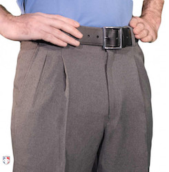 Heather Grey Polyester Umpire Pants