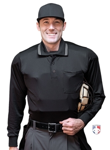 Long Sleeve Umpire Shirt Worn