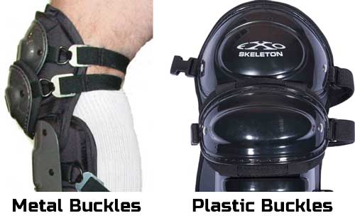 Shin Guard Buckle Styles