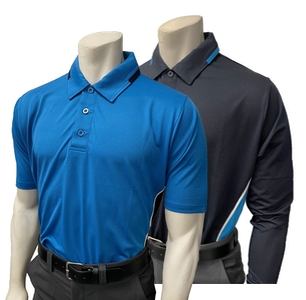 Long Sleeve Black and Blue Softball Umpire Shirts