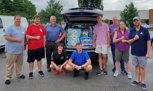 Ump Attire Staff with Donations Packed