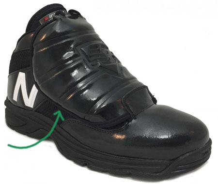 New Balance Plate Shoe Featuring Metartarsal Plate