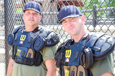 WWUA Students in Umpire Chest Protectors