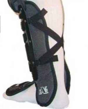 Wrap Around View of Diamond iX3 Shin Guards