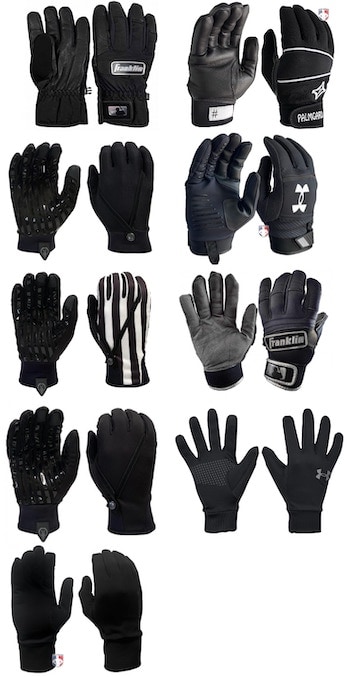 Collage of Umpire and Referee Gloves